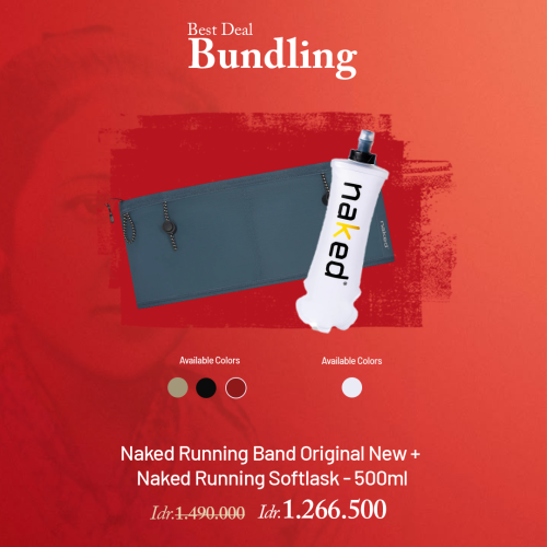 Bundling Naked Running Band + Softflask 500ml